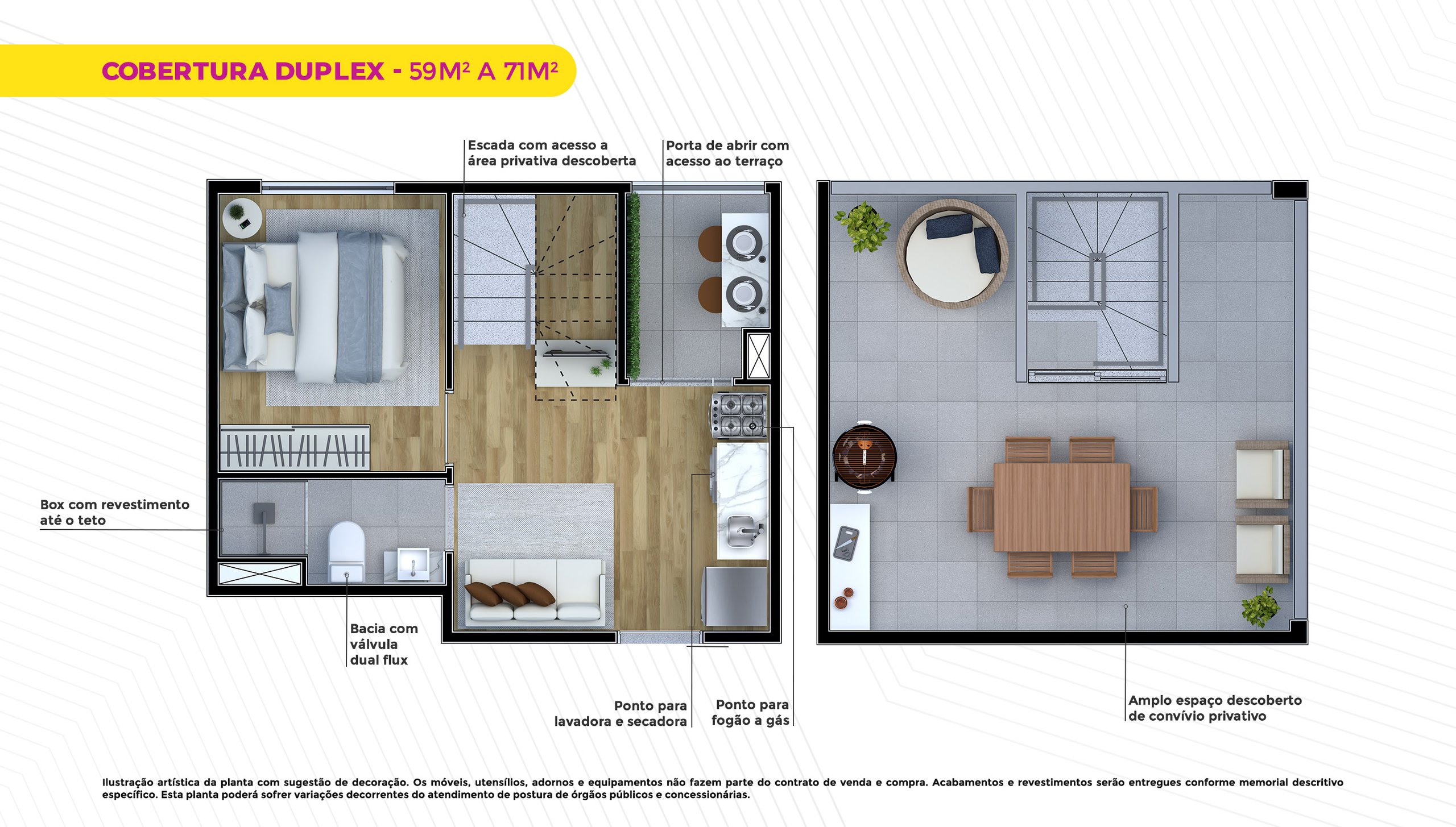 Cobertura Duplex